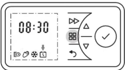 DIMPLEX PLX075E - Ustawianie daty i czasu - 1