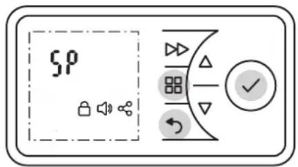 DIMPLEX PLX075E - Sollwert erhöhen - 1