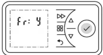 DIMPLEX PLX075E - Ripristino delle impostazioni di fabbrica - 2