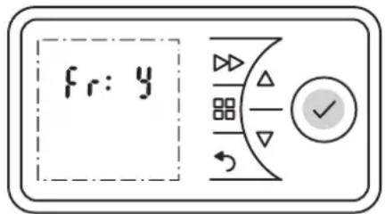 DIMPLEX PLX075E - Reset to factory settings - 2