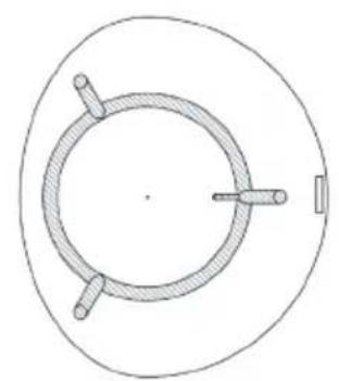 Blumfeldt Fireball Rust - Change the position of the tray from horizontal (A) to vertical (B) - 6