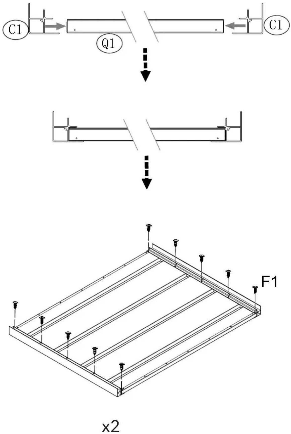 C1 Q1 C1 x2 F1