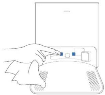 ECOVACS Deebot X1 Plus - Pennen van afzuigstation - 1