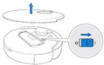 ECOVACS Deebot X1 Plus - Accensione (ON) - 1