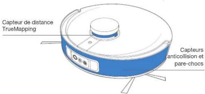 ECOVACS Deebot X1 Plus - Contenu de l'emballage Schéma du produit - 14