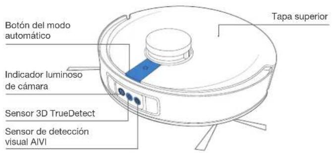 ECOVACS Deebot X1 Plus - Contenido de la caja Esquema del producto - 13