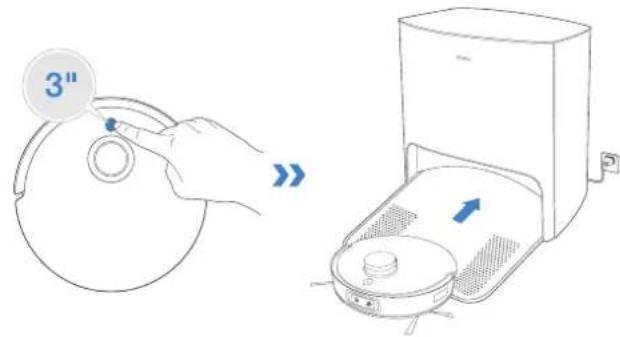 ECOVACS Deebot T10 Plus - Terugkeren aanr dockingstation - 1