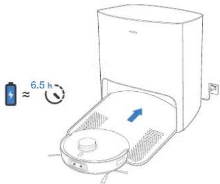 ECOVACS Deebot T10 Plus - Aufladen des DEEBOT - 1