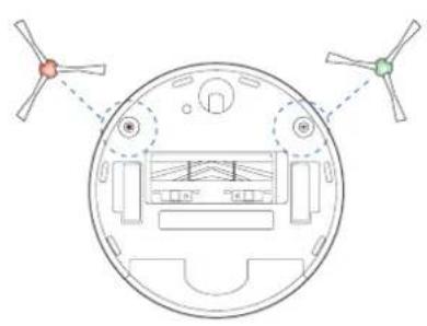 ECOVACS Deebot T10 Plus - Dual Side Brushes - 1