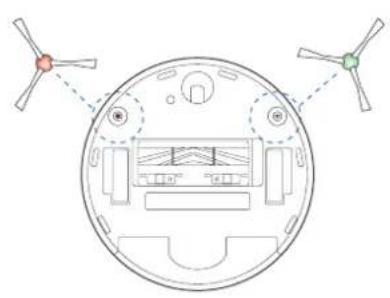 ECOVACS Deebot T10 Plus - Spazzole laterali doppie - 1