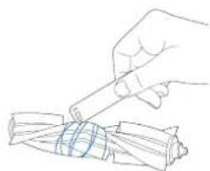 ECOVACS Deebot T10 Plus - Konserwacja ruchomej szczotki glównej i Podwojne szczotki boczne - 3