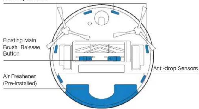 ECOVACS Deebot T10 Plus - Product Diagram - 11