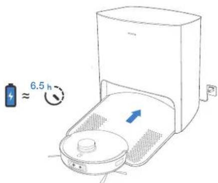 ECOVACS Deebot T10 Plus - 3apyaKa po6oTa DEEBOT - 1