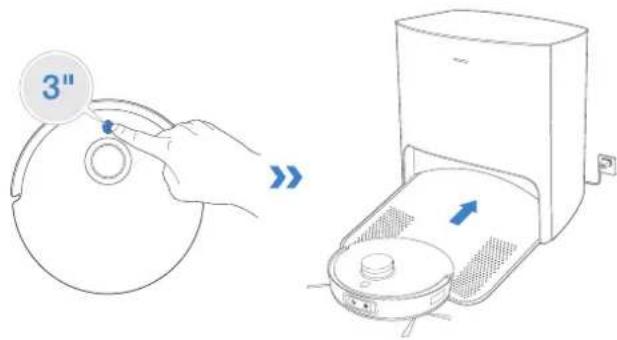 ECOVACS Deebot T10 Plus - Rückkehr zur Ladestation - 1