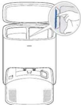 ECOVACS Deebot T10 Plus - Oczyszcie oslondmuchawy Wlozyc worek na kurz Z3 knacPokrywewo jopemnika na kurz - 1