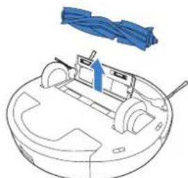 ECOVACS Deebot T10 Plus - Mantenimiento del cepillo principal flotante y Dos cepillos laterales - 2