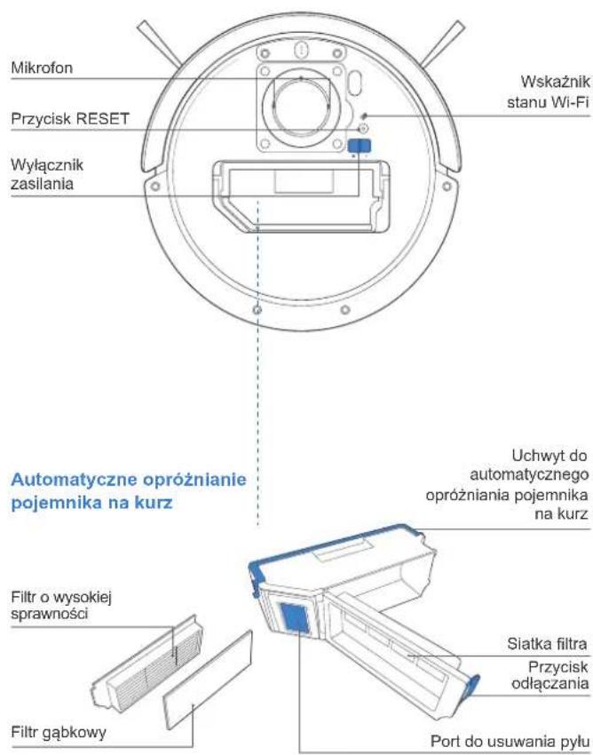 ECOVACS Deebot T10 Plus - Schemat produktu - 3