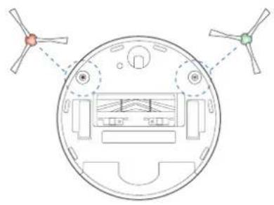 ECOVACS Deebot T10 Plus - Konserwacja ruchomej szczotki glównej i Podwojne szczotki boczne - 4