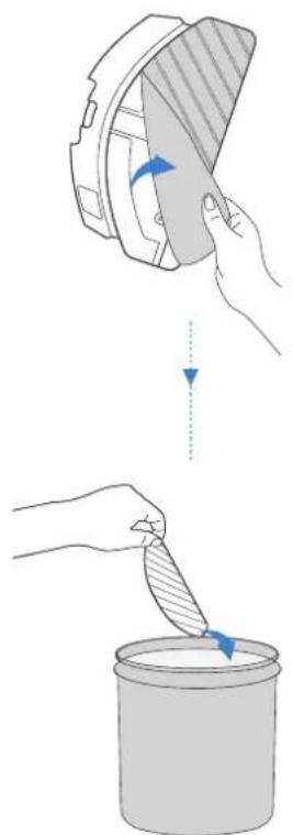 ECOVACS Deebot T10 Plus - Jednorazowa nakiadka do mopowania - 1