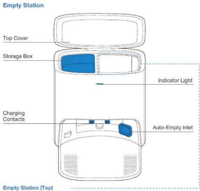 ECOVACS Deebot T10 Plus - Product Diagram - 15