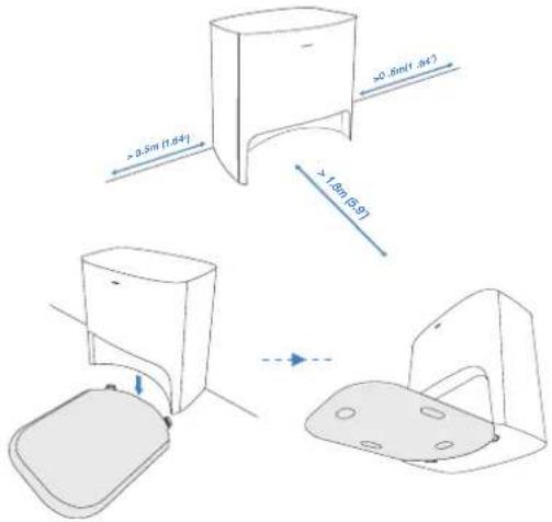 ECOVACS Deebot T10 Plus - Empty Station Placement and Assembly - 1