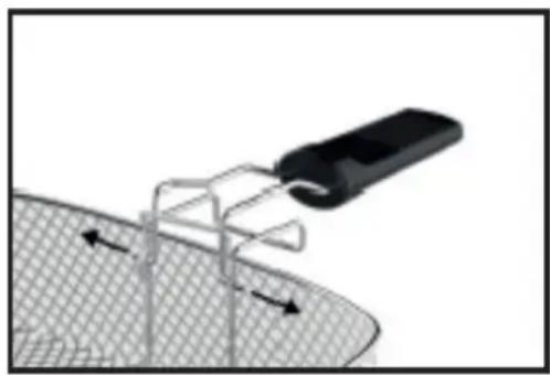 CONTINENTAL EDISON CEMC65IN - Fitting handle to frying basket - 2