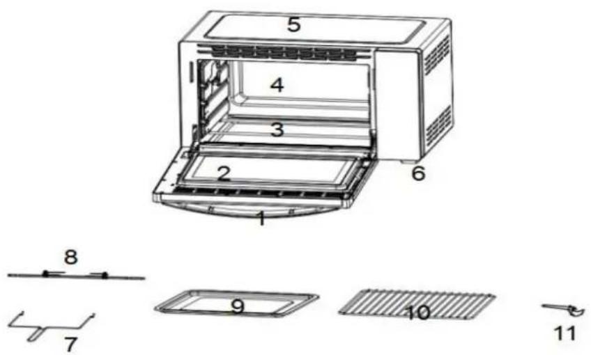 CONTINENTAL EDISON CEMF38DIG - DESCRIPTION DU PRODUIT - 1