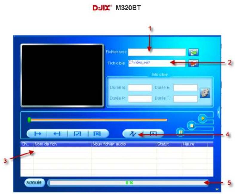 D-JIX M320BT - Conversion des vidéotapes - 3