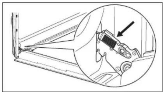 ELECTROLUX EOF5H40BX - Kako ukloniti i postaviti: Vrata - 1