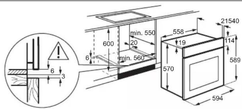 ELECTROLUX EOF5H40BX - AVERTISMENT! - 1