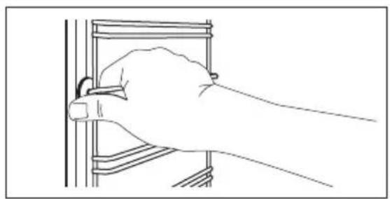 ELECTROLUX EOF5H40BX - Como guitar: Carriles de apoyo - 1