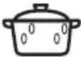 ELECTROLUX EVM8E08V - Recommended power settings for different kinds of food - 5