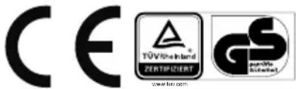 CE TÜVische Inland ZERTPUIZIERT GS Partnöfer Beteinheit