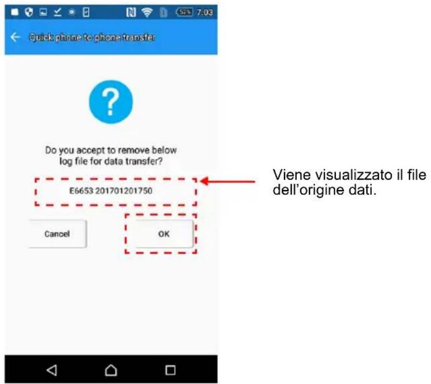 TOSHIBA Canvio for Smartphone - Collegare il nuovo smartphone, quindi toccare "Fase 3". - 2