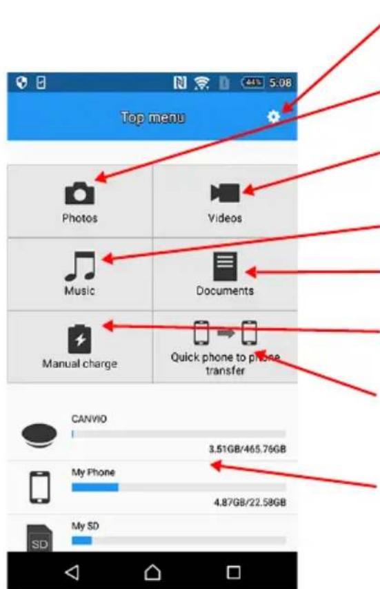 TOSHIBA Canvio for Smartphone - 2-4 Начальная подготовка к работе - 6
