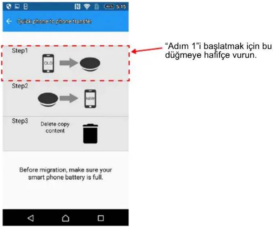 TOSHIBA Canvio for Smartphone - Adim 1 - 1
