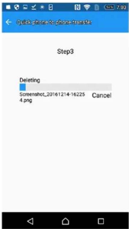 TOSHIBA Canvio for Smartphone - Une fois les données copiées, appuyez sur « OK ». - 4
