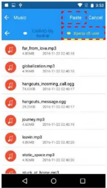 Music CANVIO My Backup Paste Cancel Xperia 25 user far_from_love.mp3 4.80MB 2016-11-22 02:40:18 globalization.mp3 4.96MB 2016-11-22 02:40:18 hangouts_incoming_call.ogg 74.63KB 2016-11-22 02:40:17 hangouts_message.ogg 29.35KB 2016-11-22 02:40:17 journey.mp3 4.60MB 2016-11-22 02:40:19 leavin.mp3 4.86MB 2016-11-22 02:40:20 static_space.mp3 4.92MB 2016-11-22 02:40:20 stuck_at_home.mp3