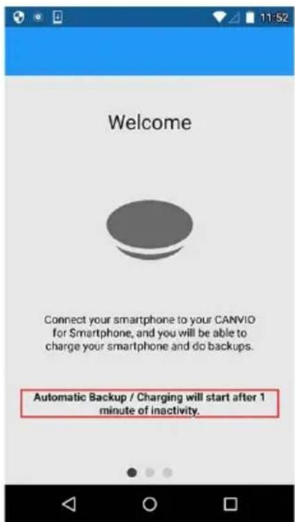 TOSHIBA Canvio for Smartphone - 2-4 Úvodní nastavení - 1