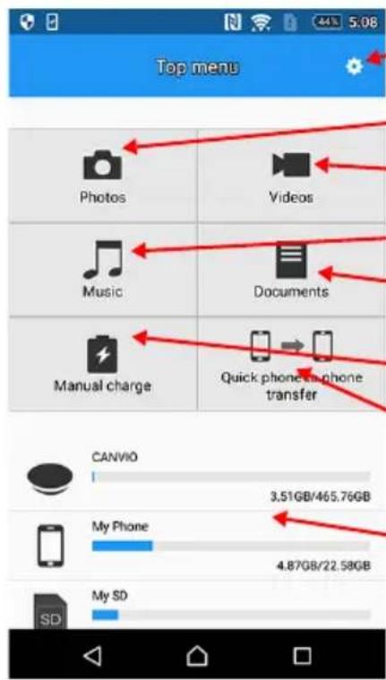 TOSHIBA Canvio for Smartphone - 2-4 Erstmalige Einrichtung - 6