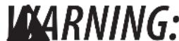 Craftsman CMESTHOS912 - Additional Safety Warnings - 1