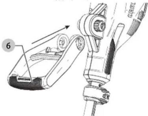 Craftsman CMESTHOS912 - Attaching the Auxiliary Handle (Fig. E, F, G) - 2
