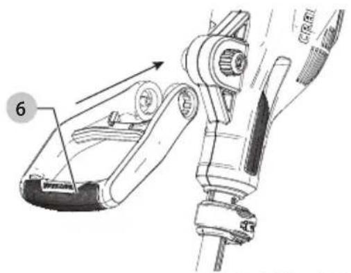 Craftsman CMESTHOS912 - Conexión de manija auxiliar (Fig. E, F, G) - 2