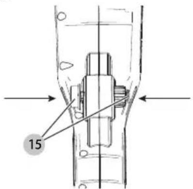 Craftsman CMESTHOS912 - Conexión de manija auxiliar (Fig. E, F, G) - 1