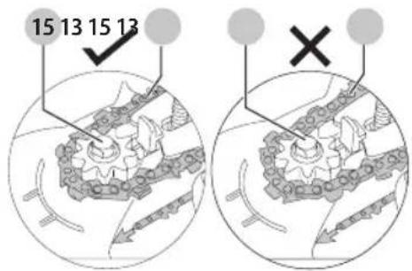 Craftsman CMCCSL621 - Assemblage de la chaine et du guide chaine (Fig. B, D-F) - 1