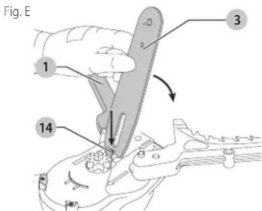 Craftsman CMCCSL621 - Removing the Saw Chain and Chain Bar (Fig. B, D, E) - 2