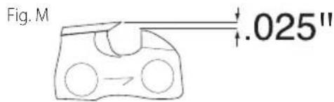 Craftsman CMCCSL621 - Saw Chain Sharpening (L, M, N) - 2