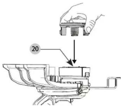 Craftsman CMCST900 - Reemplazo de ensamble de carrete (Fig. K, L) - 1