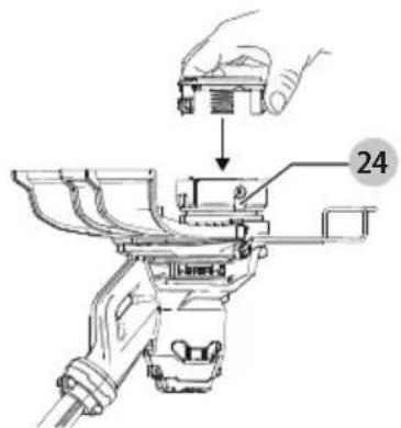 Craftsman CMEST913 - Reemplazo del Carrete (Fig. N, O, P, Q) - 4