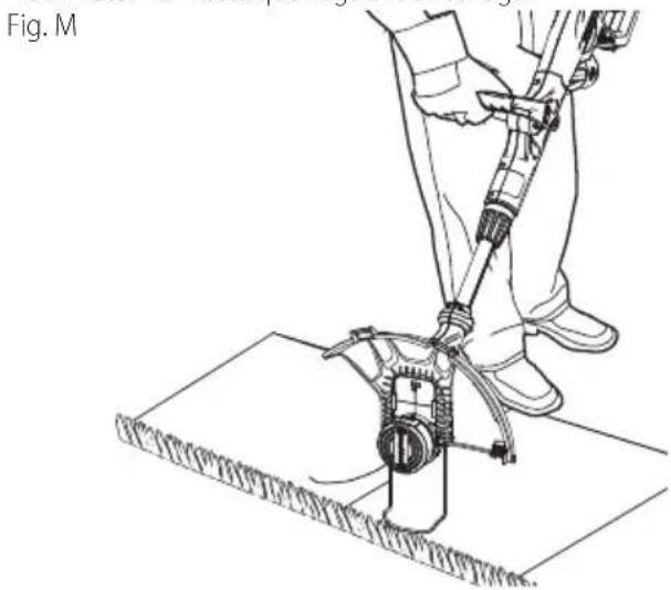 Craftsman CMEST913 - Conversión a Modo de Borde (Fig. A, L) - 2